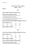 de thi tieng anh lop 11 ki 2 88094