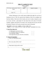 de kiem tra 15 phut tieng anh lop 7 cuc hay 25664