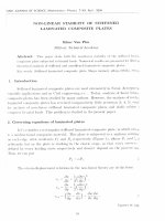 DSpace at VNU: Non-linear stability of stiffened laminated composite plates...