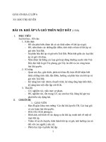 GIÁO ÁN ĐỊA LÍ LỚP 6.bai19