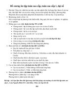 Đề cương ôn tập toán cao cấp 