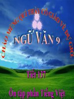 Bài 27. Ôn tập phần Tiếng Việt (Khởi ngữ, Các thành phần biệt lập,...)