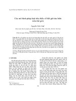 DSpace at VNU: Các mô hình pháp luật tiêu biểu về bắt giữ tàu biển trên thế giới