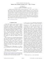 DSpace at VNU: Studies of the resonance structure in D-0 -  (KSK + -)-K-0 pi(- +) decays