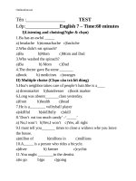 de thi tieng anh lop 7 1 tiet hki 72108