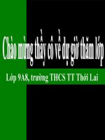 Bài 24. Cách làm bài nghị luận về một đoạn thơ, bài thơ