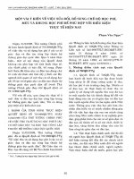 DSpace at VNU: Một vài ý kiến về việc sửa đổi, bổ sung chế độ học phí, mức và khung học phí để phù hợp với điều kiện thực tế hiện nay