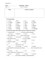 de kiem tra 15 phut tieng anh 7 ki 2 96681