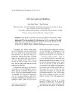 DSpace at VNU: Triết học ngôn ngữ Bakhtin