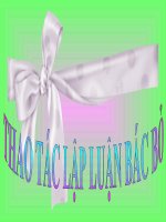 Tuần 21. Thao tác lập luận bác bỏ