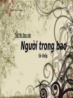 Người trong bao (Thi giáo viên dạy giỏi)
