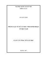 Pháp luật về xử lý rác thải sinh hoạt ở việt nam 