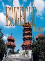 Tuần 17. Đọc thêm: Lầu Hoàng Hạc (Hoàng Hạc lâu)