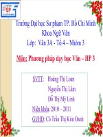 Tuần 21. Thao tác lập luận bác bỏ