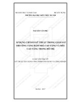 Áp dụng chỉ dẫn kỹ thuật trong giám sát thi công tầng hầm nhà cao tầng và siêu cao tầng trong đô thị (tt) 