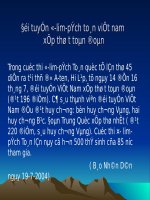 Tuần 14. Bản tin