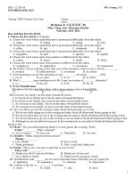 de thi tieng anh hk 1 lop 12 nam 2011 95358