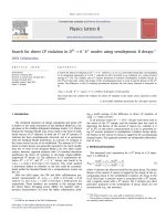 DSpace at VNU: Search for direct CP violation in D0→h-h+ modes using semileptonic B decays