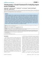 DSpace at VNU: Scholarometer: A Social Framework for Analyzing Impact across Disciplines