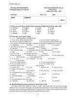 de kiem tra 45 phut tieng anh 11 nang cao 70904