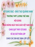 Tuần 12. Thực hành một số phép tu từ cú pháp