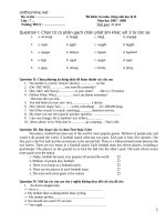 de kiem tra hkii tieng anh 7 co ban 33823