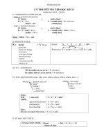 de on tap hkii tieng anh 10 93734