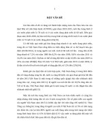 ĐỀ CƯƠNG NGHIÊN CỨU CHẤT LƯỢNG CUỘC SỐNG NGƯỜI CAO TUỔI