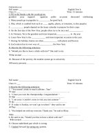 de kiem tra 15 phut tieng anh 11 ki 2 25989