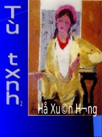 Tuần 2. Tự tình (bài II)