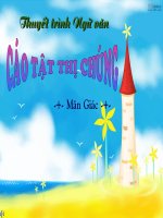 Tuần 15. Đọc thêm: Cáo bệnh, bảo mọi người (Cáo tật thị chúng)