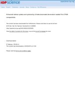 DSpace at VNU: Enhanced cellular uptake and cytotoxicity of folate decorated doxorubicin loaded PLA-TPGS nanoparticles