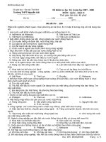 mot so de kiem tra hkii dia ly 11 thpt nguyen trai 60429