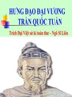 Tuần 22. Hưng Đạo Đại Vương Trần Quốc Tuấn
