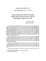 DSpace at VNU: Ngọn cờ đại đoàn kết Hồ Chí Minh trong công cuộc xây dựng, bảo vệ chủ nghĩa xã hội ở Việt Nam