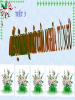 Cấp độ khái quát của nghĩa từ ngữ