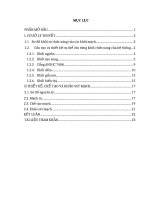 Đồ án thiết kế mạch đếm ô tô ra vào cổng trường - ic số