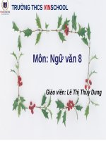 Bài 1. Luyện tập sử dụng một số biện pháp nghệ thuật trong văn bản thuyết minh