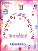 Bài 13. Đề văn thuyết minh và cách làm bài văn thuyết minh