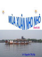Bài 23. Mùa xuân nho nhỏ