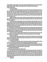 SKKN tạo HỨNG THÚ học tập CHO học SINH BẰNG VIỆC vận DỤNG KIẾN THỨC LIÊN môn vào GIẢNG dạy ở môn CÔNG NGHỆ 