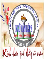 Bài 8. Lập dàn ý cho bài văn tự sự kết hợp với miêu tả và biểu cảm