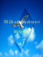 Bài 32. Ôn tâp và kiểm tra phần Tiếng Việt (HK II - tiếp theo)