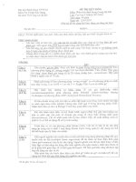 Đề thi phân tích định lượng + bài giải  cao học xây dựng