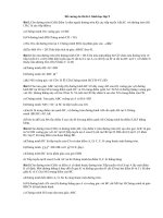 Đề cương ôn thi kì 1 hình học lớp 9