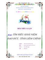 Tiểu Luận Đạo Đức Kinh Doanh