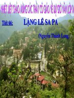 Bài 14. Lặng lẽ Sa Pa