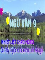 Bài 17. Trả bài kiểm tra về thơ và truyện hiện đại