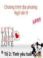 Bài 19. Chương trình địa phương (phần Tập làm văn)