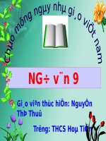 Bài 13. Đối thoại, độc thoại và độc thoại nội tâm trong văn bản tự sự